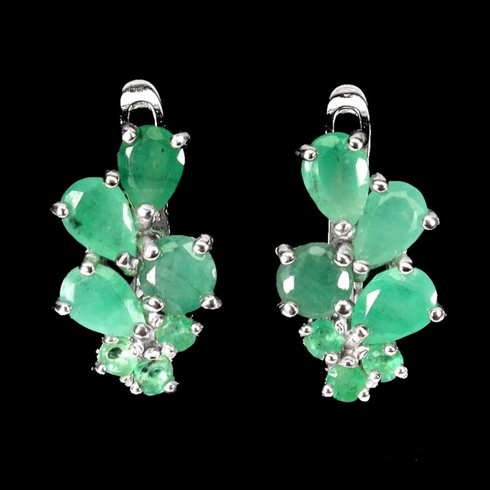 Emerald Earrings